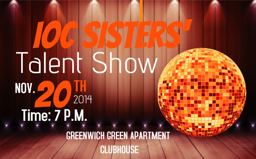 Talent Show poster 1